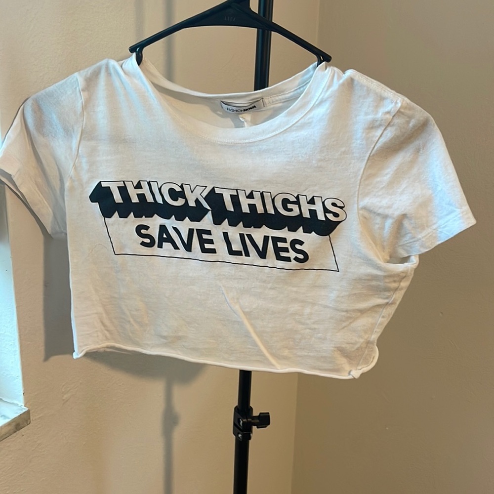 This comes with five crop tops